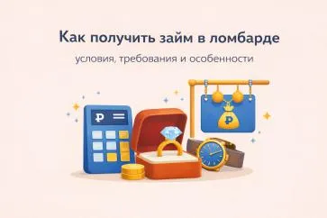 Как получить займ в ломбарде