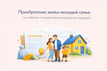 Приобретение жилья молодой семье